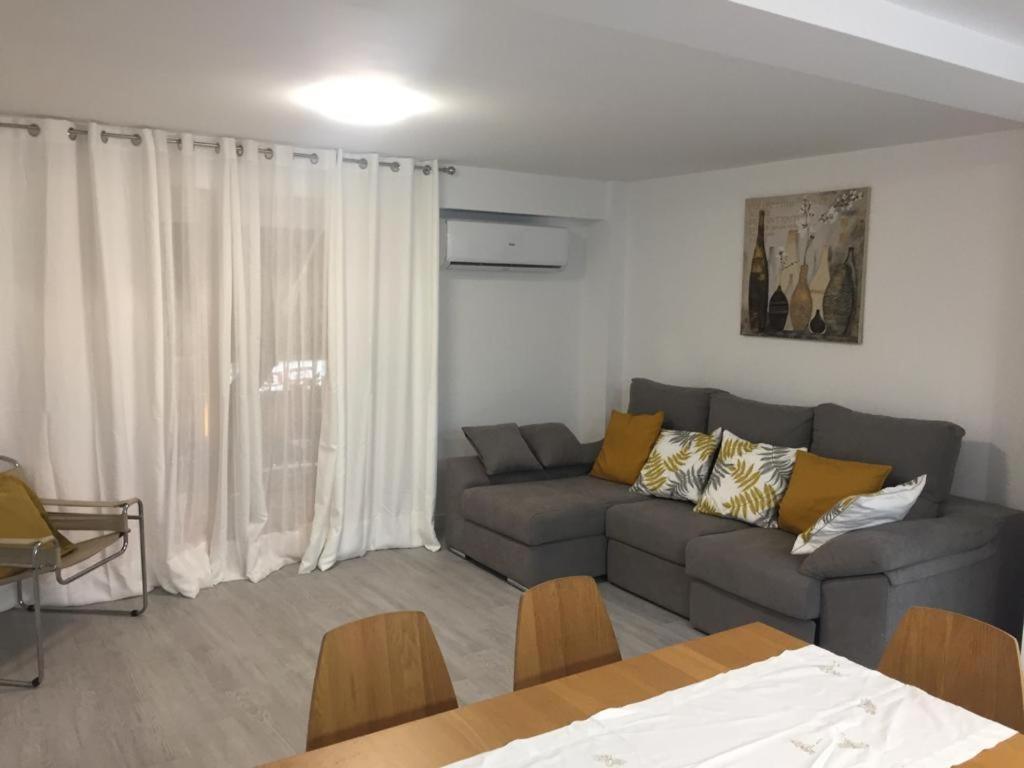 New Stylish Beach Front Apartment Cullera Exteriör bild
